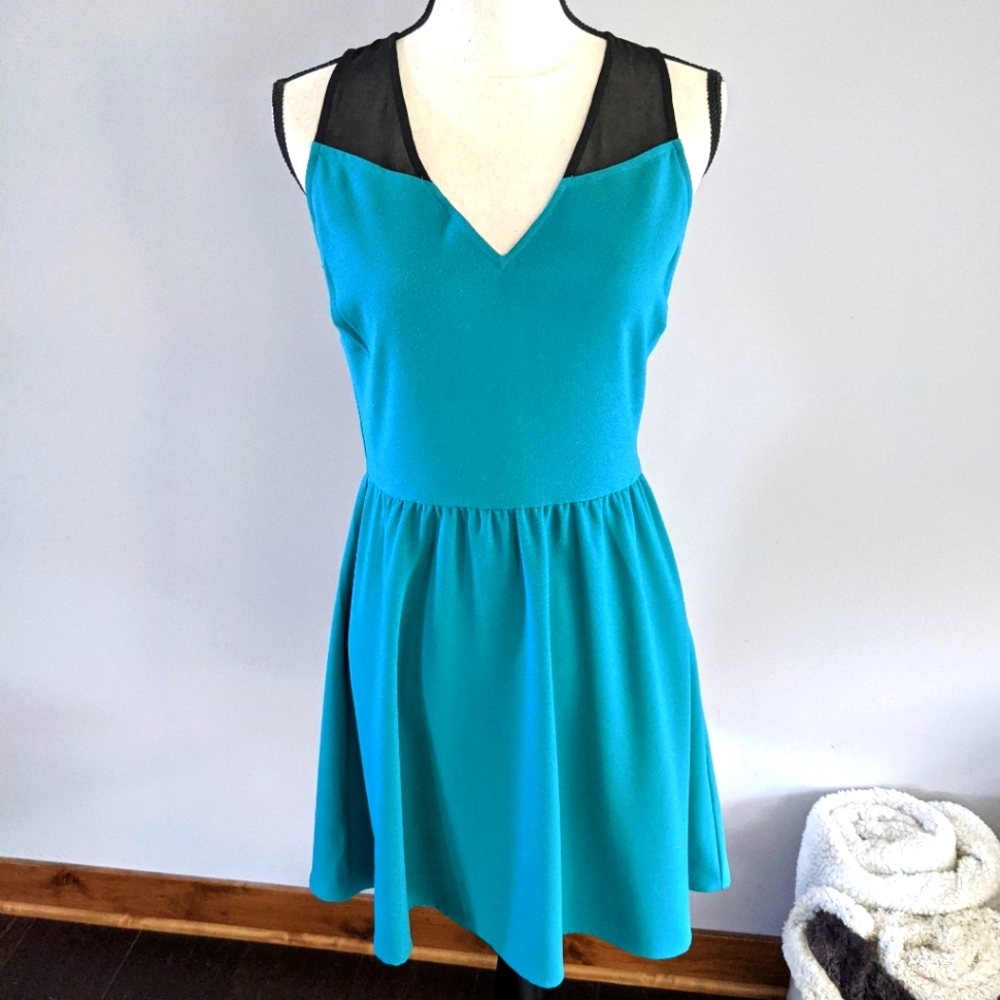 Teal Dress